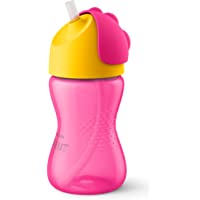 Los mejores  - Philips Avent SCF798-02 - Vaso con pajita flexible- 300 ml- 12 m+- válvula antigoteo- piezas compatibles Philips Avent…